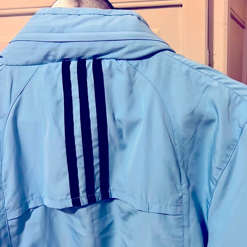 New Adidas jacket MED zipper Cute ladies light $50 zenith sty. 458149 cozy - Picture 7 of 9